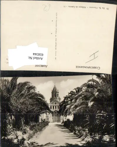658344,Ile St Honorat Abbaye de Lerins France