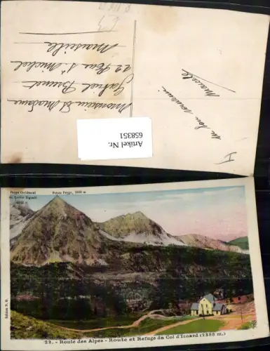 658351,Route des Alpes Route et Refuge du Col d Izoard France