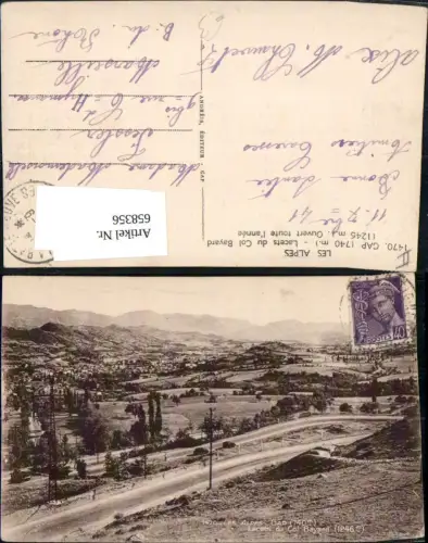 658356,Les Alpes Gap Lacets du Col Bayard Ouvert toute l annee France