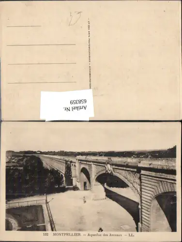 658359,Montpellier Aqueduc des Arceaux Aquädukt France