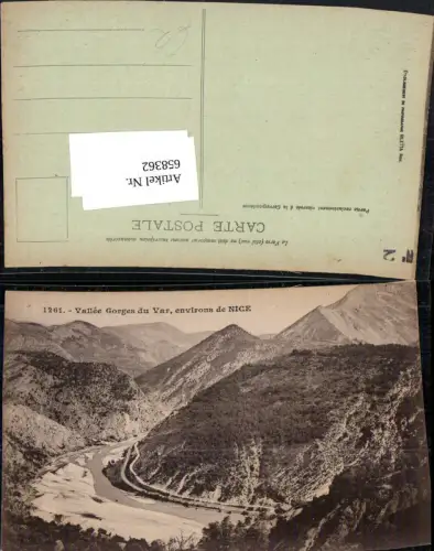658362,Vallee Gorges du Var environs de Nice Nizza France