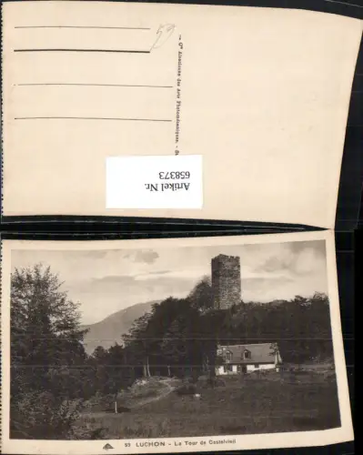 658373,Luchon La Tour de Castelviejl France