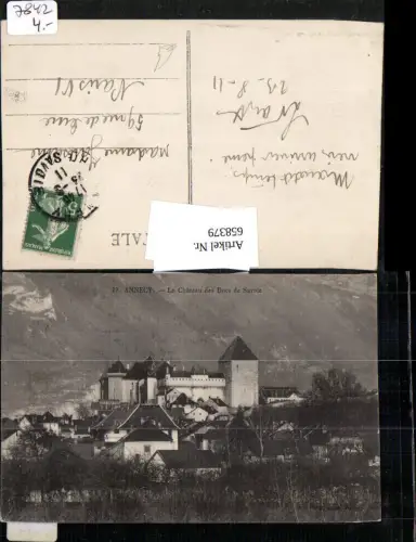 658379,Annecy Le Chateau des Ducs de Savoie Schloss France