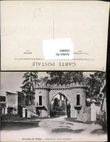 658403,Environs de Vichy Hauterive Vieux Portique France