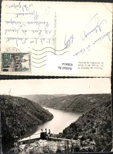 658414,Environs de Neuvic d Ussel Correze Les Gorges de la Dordogne France