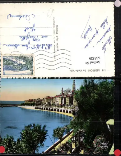 658426,Menton La Vieille Ville France