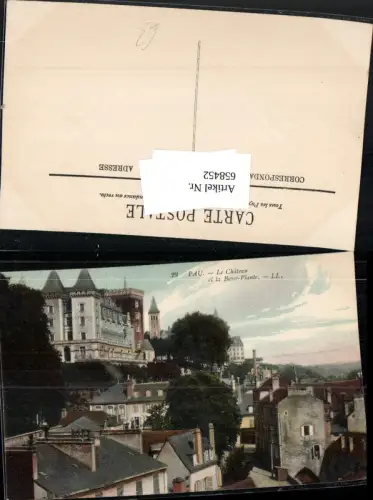 658452,Pau Le Chateau et la Basse-Plante Schloss France