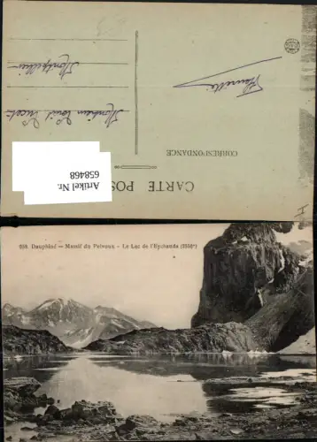 658468,Dauphine Massif du Pelveux Lac du l Eychauda France