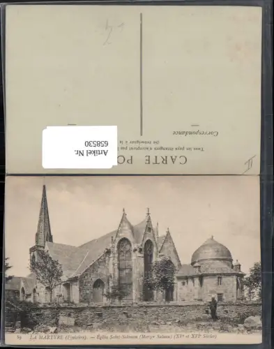 658530,La Martyre Finistere Eglise Saint-Salomon Merzer Salaun France