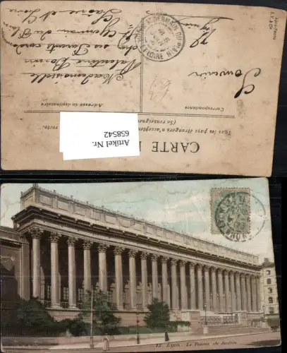 658542,Lyon Le Palais de Justice France