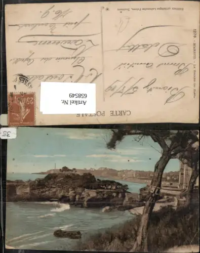658549,Biarritz Le Rocher du Basta France