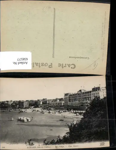 658577,Dinard Ille-et-Vilaine La plage Strand Strandleben France