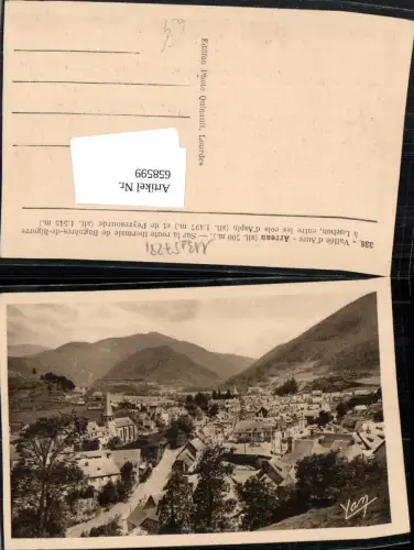 658599,Vallee d Aure Arreau Sur la route thermale de Bagneres-de-Bigorre a Luchon France