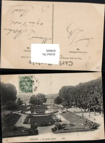658605,Lisieux Le Jardin Public France