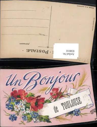 658610,Un Bonjour de Toulouse Blumen Mohnblumen Margeriten France