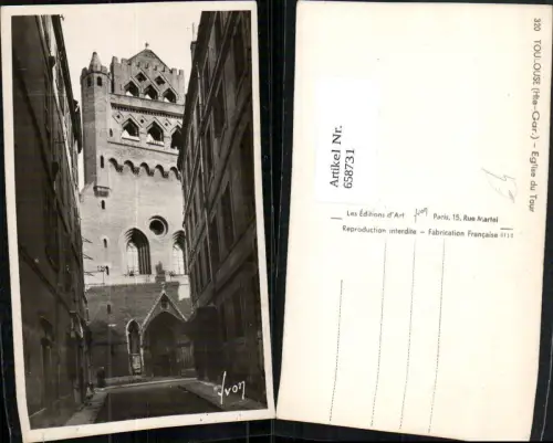 658731,Toulouse Hte-Gar. Eglise du Taur France