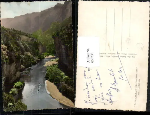 658733,En parcourant les Gorges du Tarn Les Detroits France