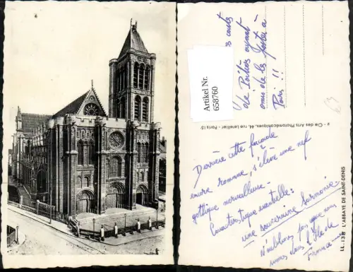 658760,L Abbaye de Saint-Denis Kirche France