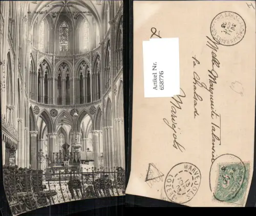 658776,La Normandie Bayeux Le Choeur de la Cathedrale France