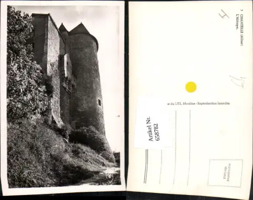 658782,Foto Ak Chantelle Allier L Abbaye Kloster France