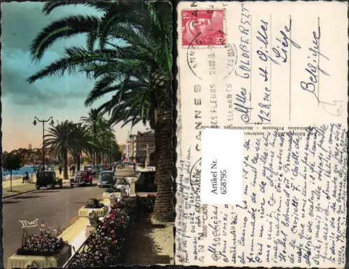 658795,La Cote d Azur Cannes La Croisette France