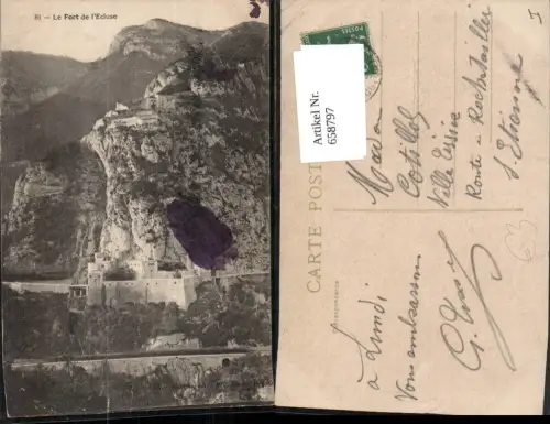 658797,Le Fort de l Ecluse France