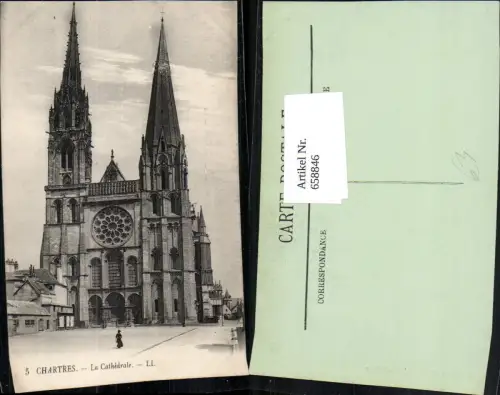 658846,Chartres La Cathedrale France
