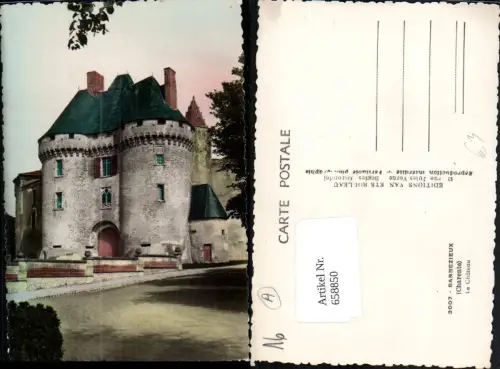 658850,Barbezieux Charente Le Chateau Schloss France
