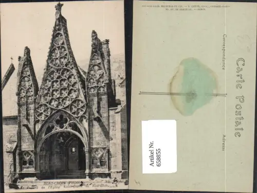 658855,Pont-Croix Finistere Portail de l Eglise Notre-Dame de Roscudon France