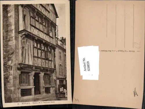 658859,Morlaix Maison de la Duchesse Anne France