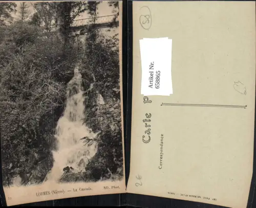 658865,Lormes Nievre La Cascade Wasserfall France