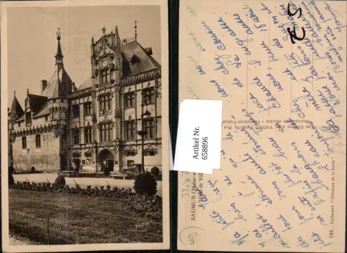 658896,Saumus Maine-et-Loire L Hotel de Ville France