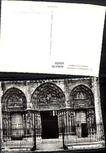 659359,Cathedrale de Chartres Portail Royal France