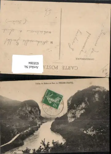 659384,Vallee du Rhone et Fort de Pierre-Chatel France