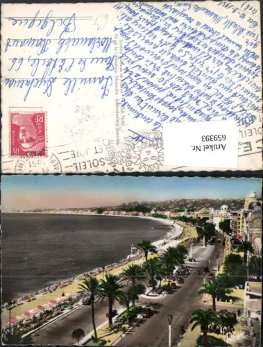 659393,Nice Nizza Promenade des Anglais La Baie des Anges France
