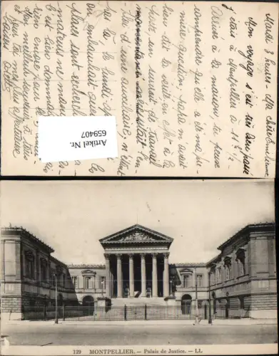 659407,Montpellier Palais de Justice France
