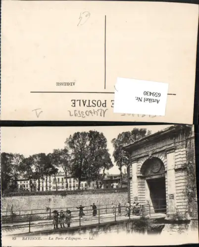 659430,Bayonne La Porte d Espagne France