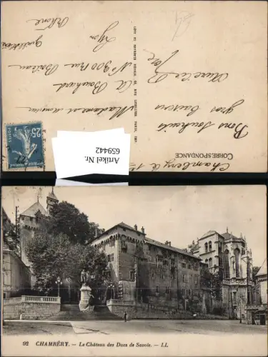 659442,Chambery Le Chateau des Ducs de Savoie Schloss France