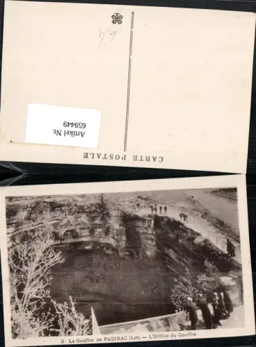 659449,Le Gouffre de Padirac L Orifice du Gouffre France