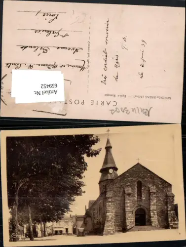 659452,Neris-les-Bains Allier Eglise Romane France
