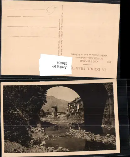 659484,Cote d Azur Sospel Alpes-Maritimes Vieilles Maisons au bord de la Bevera France