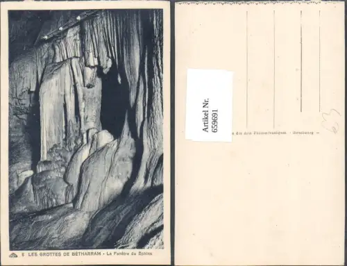 659691,Les Grottes de Betharram La Fenetre du Sphinx France