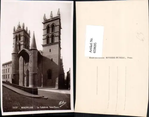659695,Montpellier La Cathedrale Saint-Pierre France