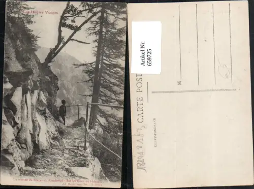 659725,La montee du Sentier du Frankental Sur les flancs du Hohneck France