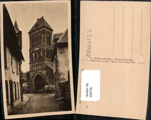 659726,Salers Cantal L Eglise Kirche France