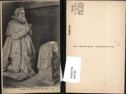 659745,Bourges La Cathedrale Tombeau du Marechal de Montigny France
