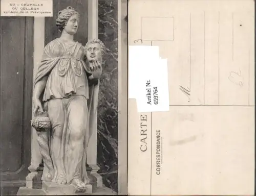 659764,Eu Chapelle du College symbole de la Prevoyance France
