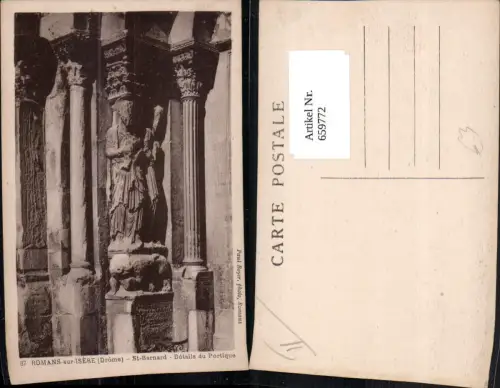 659772,Romans-sur-Isere Drome St-Barnard Details du Portique France