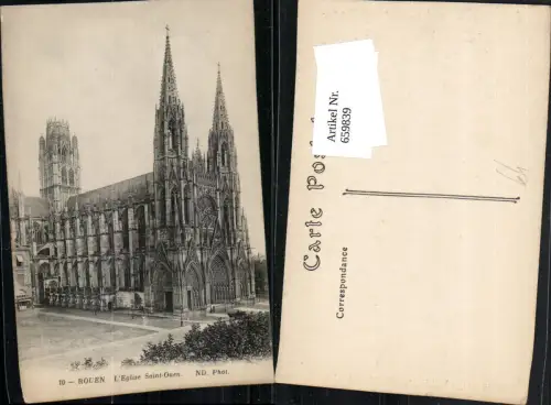 659839,Rouen L Eglise Saint-Ouen Kirche France