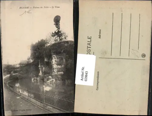 659843,Beziers Plateau des Poetes Le Titan France